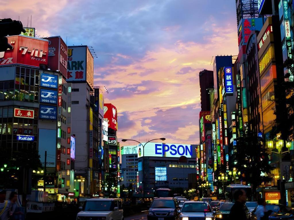 Eishinkan Hotel Präfektur Tokio Exterior foto